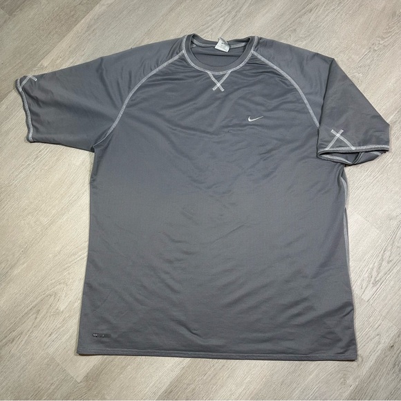 Nike Other - Nike Sphere Dry Shirt Men's Size XL Gray Long‎ Sleeve Swoosh Stretch